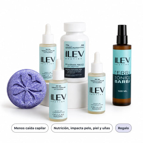 90 días de TRÍO Cuidado Capilar + 🎁🛍️Tónico para Barbas de regalo