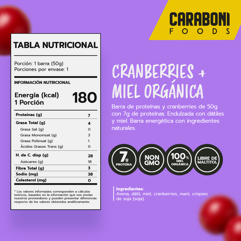 🎁 Regalo — Barritas Energéticas Caraboni Foods