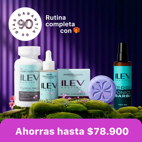 90 días de  TRÍO Cuidado Capilar + 🎁🛍️Tónico para Barbas de regalo