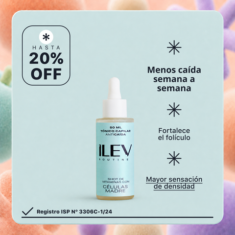 Tónico ANTIcaída y Densidad capilar con Células Madre Vegetales 50 ml