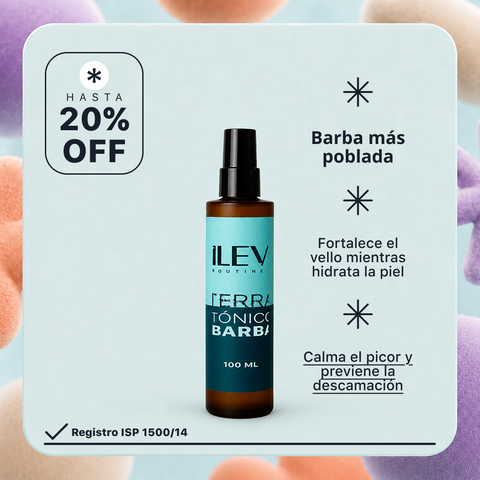 ILEV Tónico de Barba 100 ml Potenciador de densidad