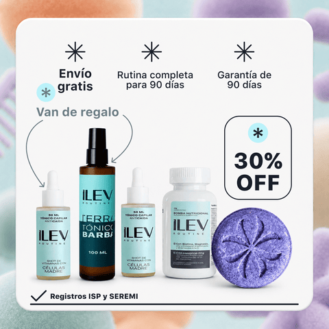 90 días de  TRÍO Cuidado Capilar + 🎁🛍️Tónico para Barbas de regalo