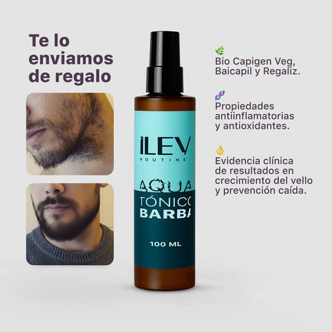 90 días de Rutina TRÍO ANTICAÍDA completa con Tónico para Barbas de regalo 🎁🛍️