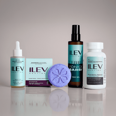 90 días de Rutina TRÍO ANTICAÍDA completa con Tónico para Barbas de regalo 🎁🛍️