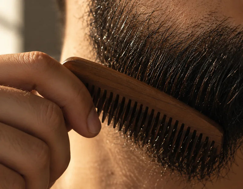 Peinado de la barba después de aplicar el Tónico de Barba ILEV