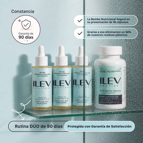 DUO ANTIcaída capilar TÓNICO + BOMBA NUTRICIONAL | 30 días