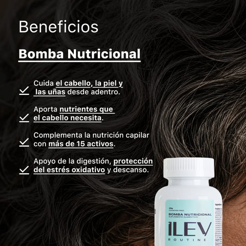 DUO ANTIcaída capilar TÓNICO + BOMBA NUTRICIONAL | 30 días