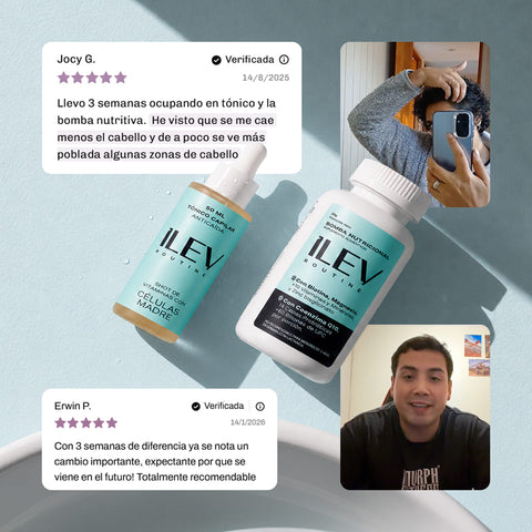 DUO ANTIcaída capilar TÓNICO + BOMBA NUTRICIONAL | 30 días