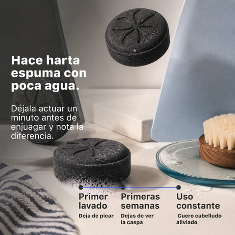 Shampoo Anticaspa en barra · 70 g (XL)