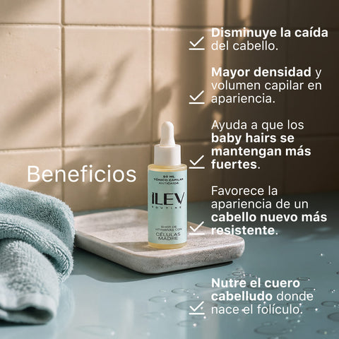 Tónico ANTIcaída y Densidad capilar con Células Madre Vegetales 50 ml