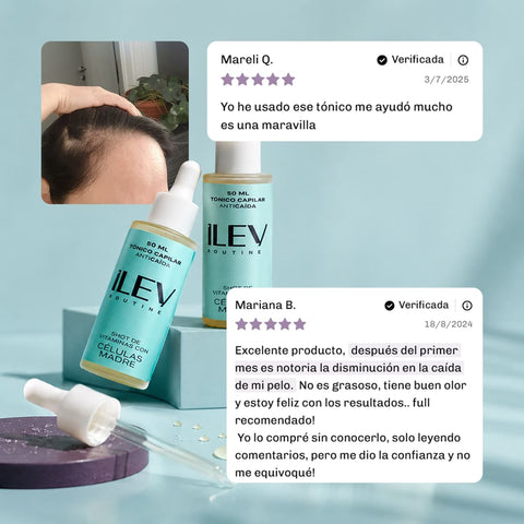 Tónico ANTIcaída y Densidad capilar con Células Madre Vegetales 50 ml