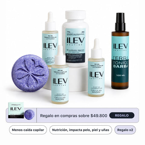 90 días de  TRÍO Cuidado Capilar + 🎁🛍️Tónico para Barbas de regalo