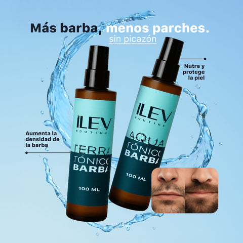 Tónico de Barba 100 ml Potenciador de densidad